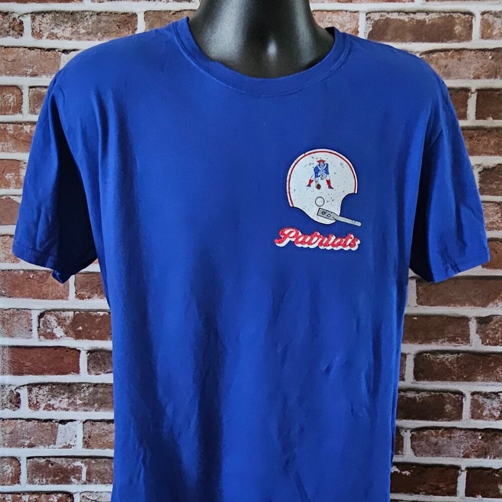 New England Patriots Logo Athletic T-Shirt Size Adult Large